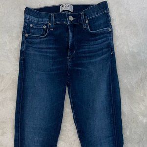 AGOLDE Sophie High Rise Skinny Crop Jeans, Size 35